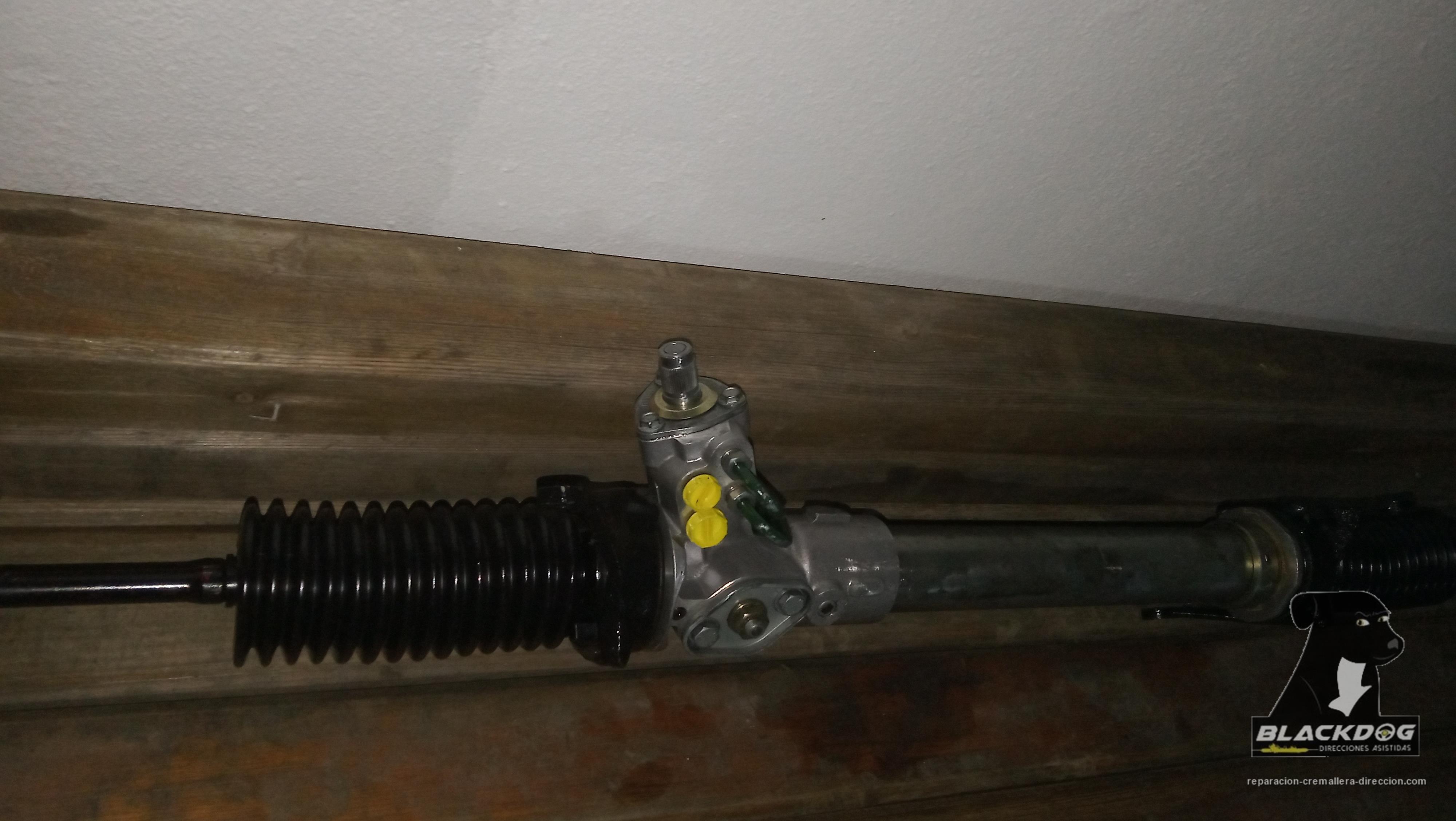 Caja de dirección Jaguar clásica reparada, sin pintar