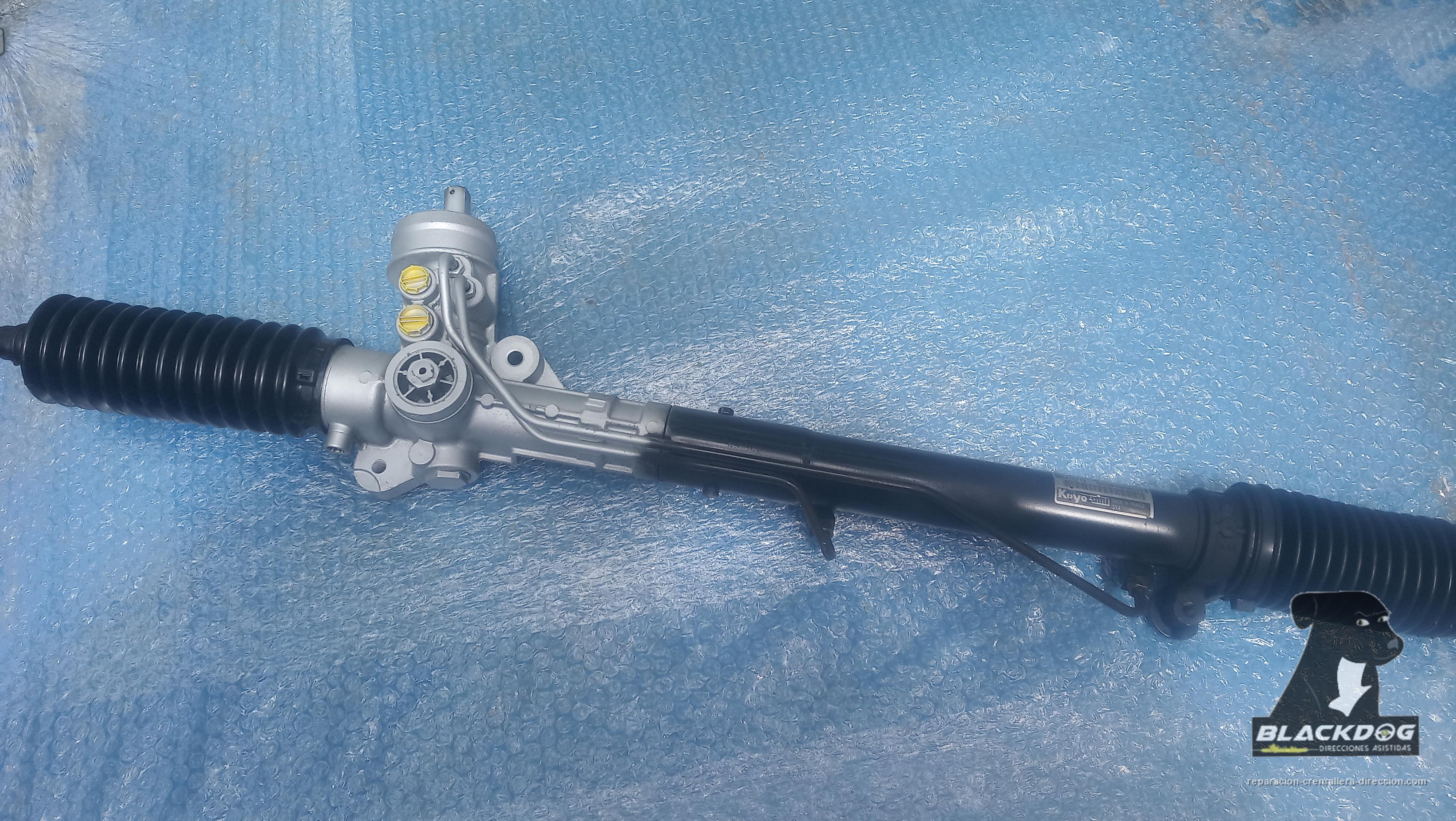 Cremallera Audi A4 B6 reparada, fuga de aceite