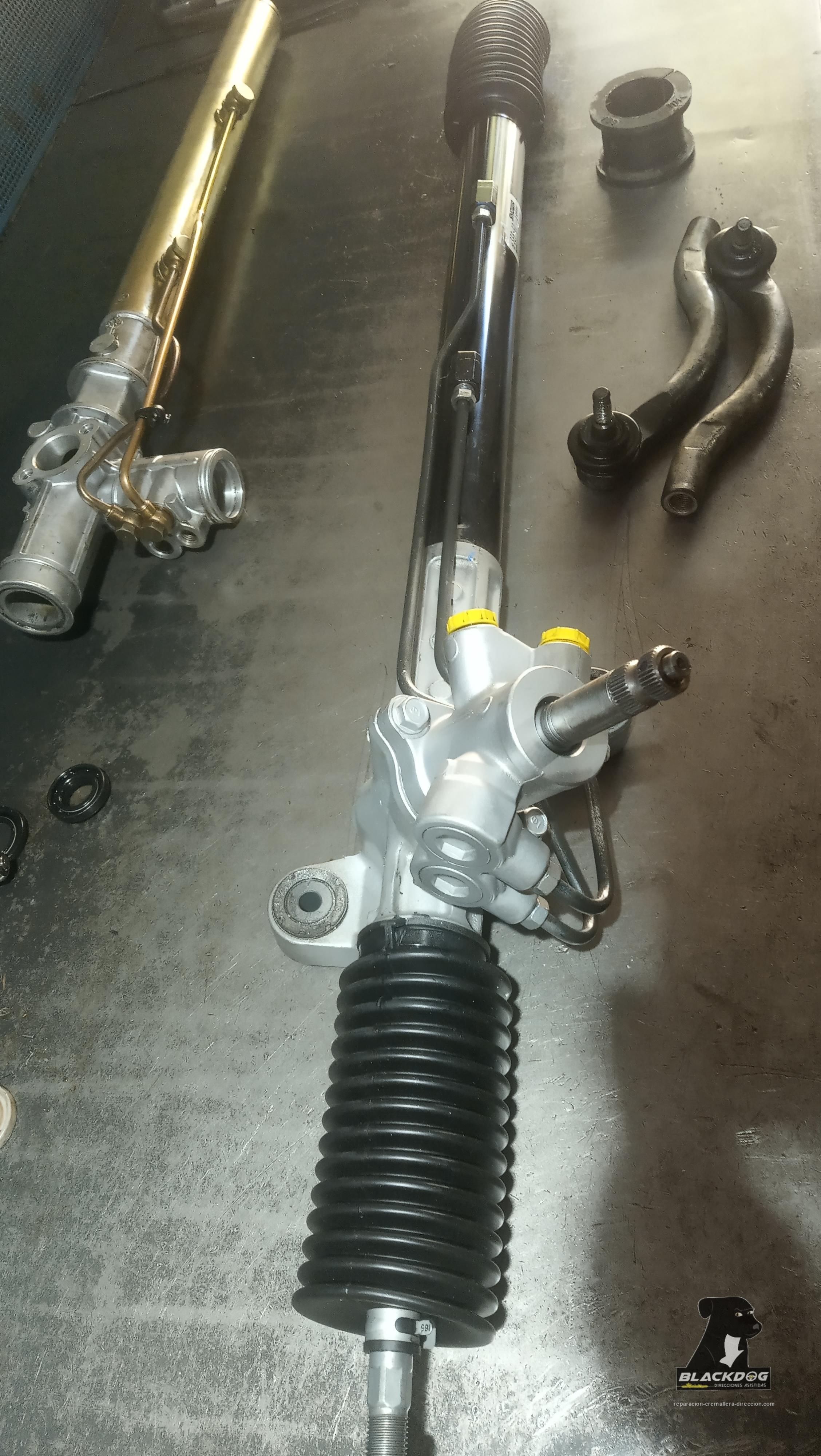 Cremallera Honda Accord Showa reparada, fuga de aceite