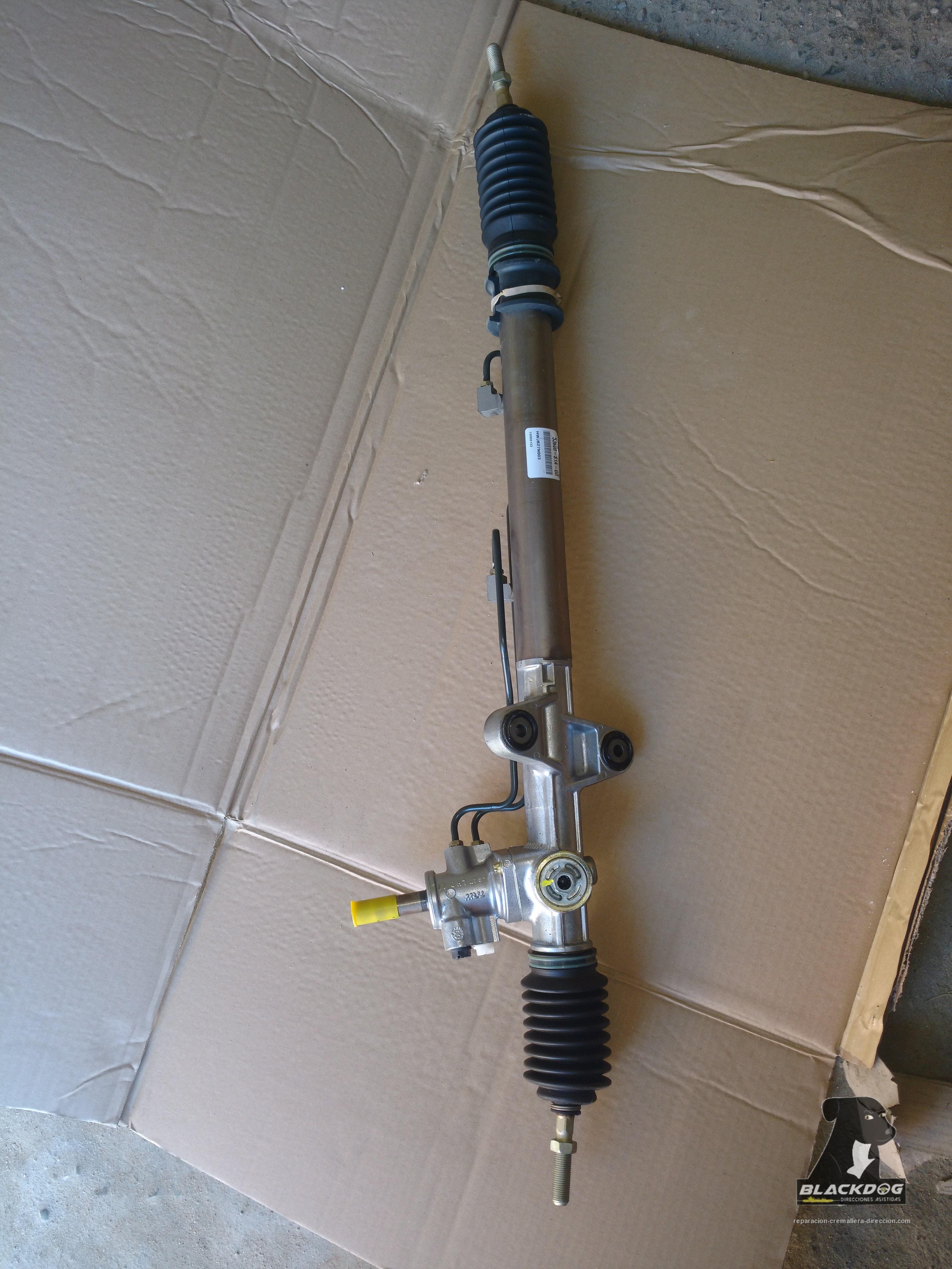 Cremallera Honda Civic reparada, fuga de aceite